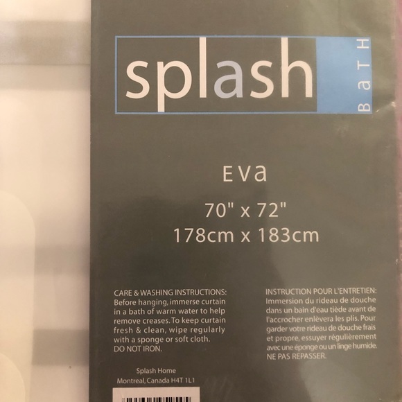 Retro mod mid century 60s 70s shower curtain - Picture 2 of 2